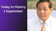 Today in History, 1 September: Historical Events, Famous Births, Deaths & Global Observances