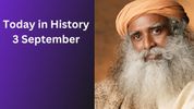 Today in History, 3 September: Historical Events, Famous Births, Deaths & Global Observances