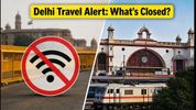 Delhi Travel Chaos: Internet Blackout and Train Cancellations Impacting Commuters Today