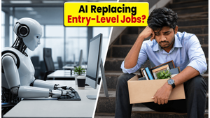 The End of Easy IT Jobs? How TCS is Replacing Freshers with AI Agents in 2026