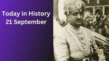 Today in History, September 21: Historical Events