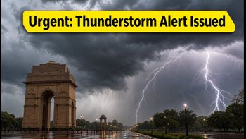 IMD Issues Thunderstorm Alert For North India