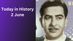 Today in History – June 2: Telangana Formation Day, Queen Elizabeth II & Historic Milestones