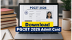 KEA PGCET 2026 Admit Card Released: Download Your Hall Ticket for MBA and MCA Exams
