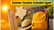 Heatwave Alert: UP Schools Summer Vacation Extended Until June 24, Reopening June 25