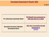 Karnataka 2nd PUC Result 2022 : ದ್ವಿತೀಯ ಪಿಯುಸಿ ಫಲಿತಾಂಶ ಇಂದು ಪ್ರಕಟ Karnataka 2nd PUC Result 2022 : ದ್ವಿತೀಯ ಪಿಯುಸಿ ಫಲಿತಾಂಶ ಇಂದು ಪ್ರಕಟ