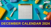 December Calendar 2024: दिसंबर में राष्ट्रीय और अंतर्राष्ट्रीय दिवसों की सूची, दिसंबर कैलेंडर लिस्ट