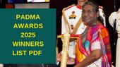 पद्म पुरस्कार 2025 विजेताओं की सूची जारी | Padma Awards 2025 Check List PDF पद्म पुरस्कार 2025 विजेताओं की सूची जारी | Padma Awards 2025 Check List PDF