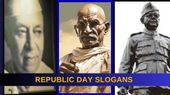 Republic Day Slogan 2025: देशभक्ति से भरें संदेश देना चाहते, जानिए स्वतंत्रता सेनानियों के प्रसिद्ध नारे Republic Day Slogan 2025: देशभक्ति से भरें संदेश देना चाहते, जानिए स्वतंत्रता सेनानियों के प्रसिद्ध नारे