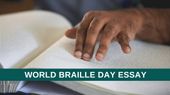 World Braille Day Essay: विश्व ब्रेल दिवस पर निबंध कैसे लिखें? यहां देखें 100, 200, 300 शब्दों के प्रारूप World Braille Day Essay: विश्व ब्रेल दिवस पर निबंध कैसे लिखें? यहां देखें 100, 200, 300 शब्दों के प्रारूप