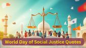 World Day of Social Justice 2025: विश्व सामाजिक न्याय दिवस पर शेयर करें शुभकामनाएं World Day of Social Justice 2025: विश्व सामाजिक न्याय दिवस पर शेयर करें शुभकामनाएं