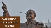 Dr BR Ambedkar Jayanti 2025: डॉ भीमराव अंबेडकर जयंती की शुभकामनाएं, शेयर करें ये संदेश Dr BR Ambedkar Jayanti 2025: डॉ भीमराव अंबेडकर जयंती की शुभकामनाएं, शेयर करें ये संदेश
