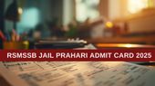 RSMSSB Jail Prahari Admit card: जेल प्रहरी प्रवेश पत्र rsmssb.rajasthan.gov.in पर जारी, लिंक यहां RSMSSB Jail Prahari Admit card: जेल प्रहरी प्रवेश पत्र rsmssb.rajasthan.gov.in पर जारी, लिंक यहां