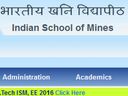 ஐஎஸ்எம் தன்பாத் கல்வி நிறுவனத்தில் எம்.டெக் படிப்பு படிக்க ஆசையா....!!