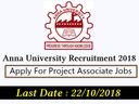 ரூ.1 லட்சம் சம்பளம் தரும் அண்ணா பல்கலை.! விண்ணப்பிக்க அக்., 22 கடைசி தேதி!