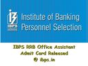 ஐபிபிஎஸ் ஆர்ஆர்பி தேர்விற்கான அட்மிட் கார்டு வெளியீடு!