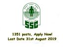 விண்ணப்பித்துவிட்டீர்களா? மத்திய அரசுத் துறைகளில் 1,351 காலியிடங்கள்..! விண்ணப்பித்துவிட்டீர்களா? மத்திய அரசுத் துறைகளில் 1,351 காலியிடங்கள்..!