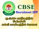 CBSE Recruitment 2019: ரூ.45 ஆயிரம் ஊதியத்தில் சிபிஎஸ்இ கல்வி வாரியத்தில் வேலை! CBSE Recruitment 2019: ரூ.45 ஆயிரம் ஊதியத்தில் சிபிஎஸ்இ கல்வி வாரியத்தில் வேலை!