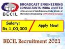10-வது தேர்ச்சியா? ரூ.1 லட்சம் ஊதியத்தில் BECIL நிறுவனத்தில் கொட்டிக்கிடக்கும் வேலை வாய்ப்புகள்