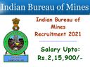 ரூ.2.15 லட்சம் ஊதியத்தில் இந்திய சுரங்க பணியகத்தில் வேலை வேண்டுமா? விண்ணப்பிக்கலாம் வாங்க!