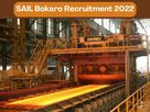 SAIL Bokaro Recruitment 2022; Application Has Begun For 146 Vacancies of Technician Trainees @sail.co.in 