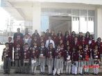 Aadarsh Press Meet Students Of Sagar Public School
