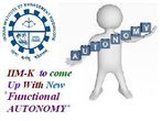 IIM-Kozhikode To Come Up With Functional Autonomy