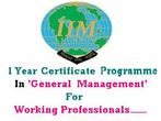 1Yr Certificate Programme In General Mgmt At IIM-L