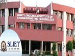 SLIET 2012 Entrance Test on June 02 & 03