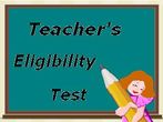 New CBSE Teachers Should Face An Eligibility Test