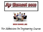 EAMCET-2012 Mock Counselling By Sakshi Education