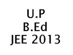 UP B.Ed JEE 2013 Online application form available