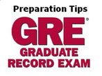 Preparation tips for Graduate Record Exam (GRE)