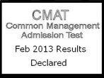 AICTE CMAT Feb 2013 results declared