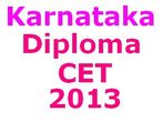 Online Application for Karnataka Diploma CET 2013