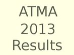 AIMS ATMA July 2013 Entrance Test results declared