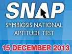 Online Registration for Symbiosis National Aptitude Test (SNAP) 2013