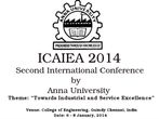 ICAIEA 2014: Second International Conference by Anna University
