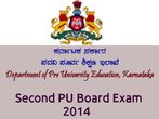 Karnataka second PU board exam casual timetable 2014 announced
