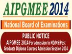 NBE to conduct AIPGMEE 2014 for admission to MD/MS/PG Diploma courses