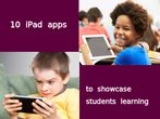 10 iPad apps to showcase students learning