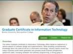 Become a graduate in Information Technology with this online course