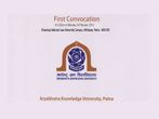 Girls outwit boys at Aryabhatta Knowledge University convocation
