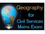 Learn Geography for Civil Services exam with this online course