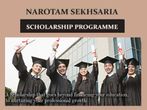 Narotam Sekhsaria Scholarship Programme for students