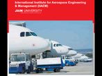 Jain University offers MBA in Aviation Business Management admission