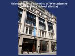Scholarship - University of Westminster and Scindia School (India)