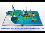 What to do with multiple university admits into US