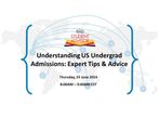 Understanding US Undergrad Admissions: Expert Tips and Advice