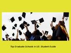 Graduate Study in the US: Guide for students